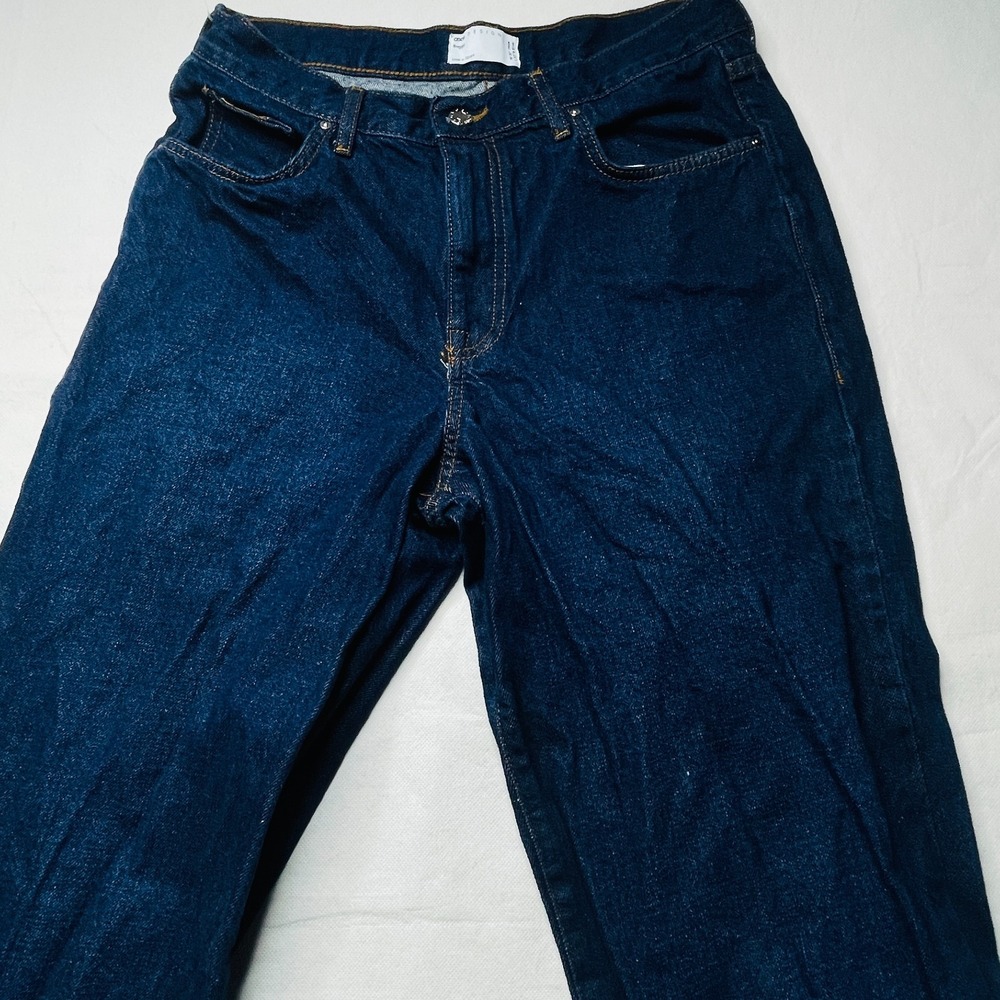 ASOS Design Baggy Jeans Mens W31 L32 Dark Wash Wide Leg Skate Denim 31x32 - Picture 9 of 16
